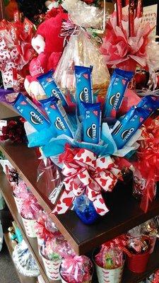 Candy bouquets made to order.