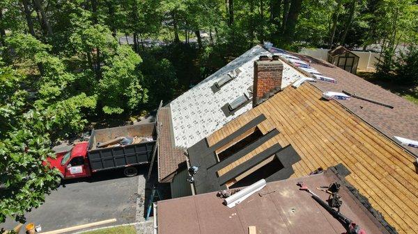 skylight installation