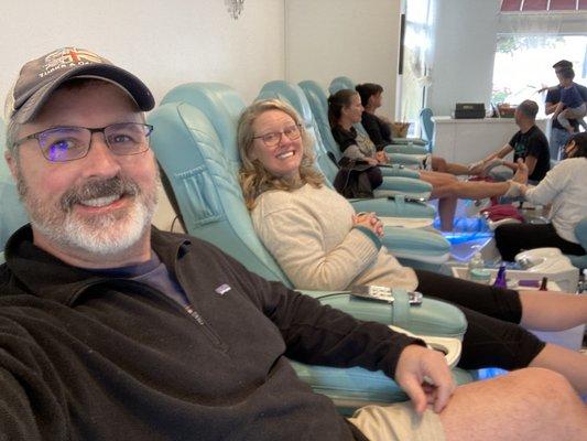 Pedicure date