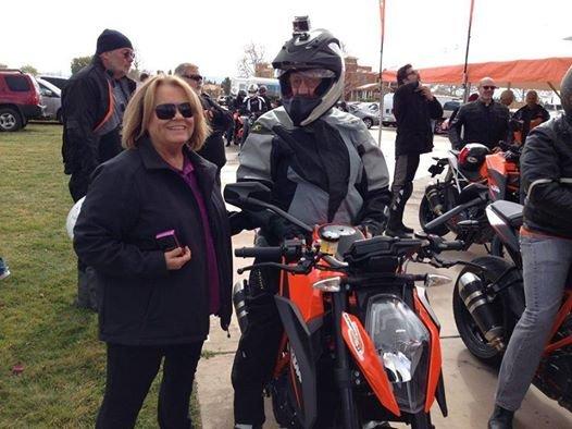 Candy & Denny at the 1290 Super Duke release in San Diego