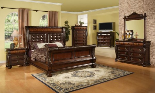 Gorgeous and Sturdy Bedroom Suite Available in King and Queen