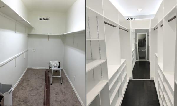 Closet makeover