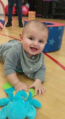 Tummy time!