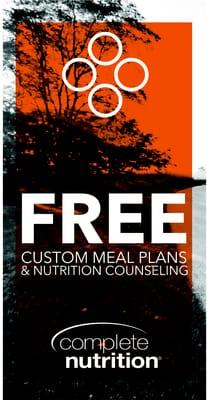 Did you know that we offer free custom meal planning?