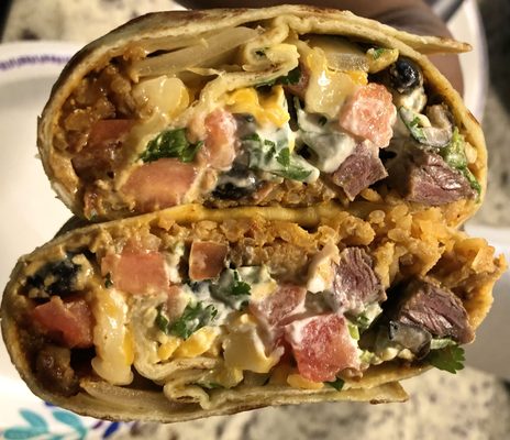 Build your Own Burrito with (Carne Asada)