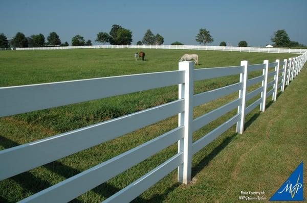 4 Rail Ranch Fence