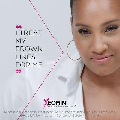 Xeomin no more frown lines