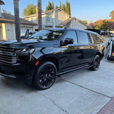 Wash and Wax on Suburban