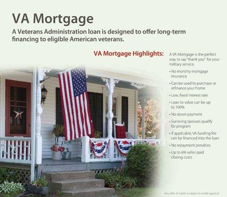 Silver Bay helps Veterans in our community get into the home of their dreams. We offer many benefits for VA Loans, call us today!