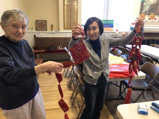 Preparing for Lunar New Year Celebration