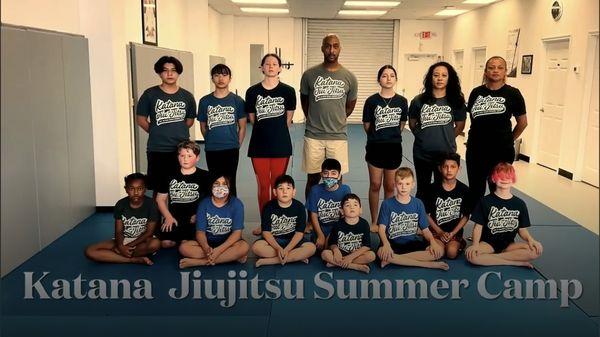 Katana Jiu-Jitsu Kids Summer Camp July 2021