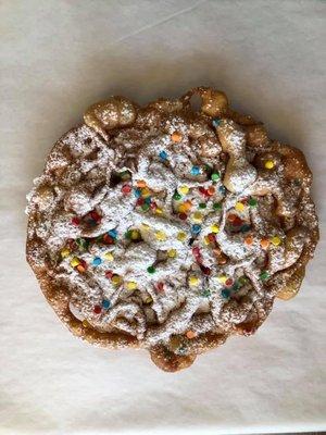 Funnfetti funnel cake!