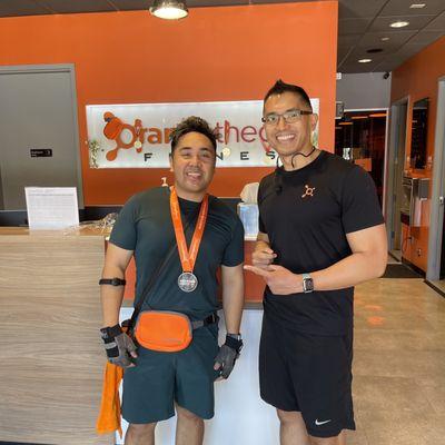 I just completed #MarathonMonth with 27.42 miles ran at #OrangeTheory! #OTF #OTFGlendale #OrangeTheoryFitness #BryantCabrera @BryantCabrera