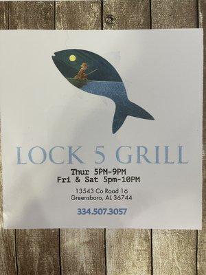 Lock 5 Grill