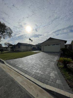 Paver installation