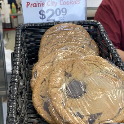 'Prairie City (jumbo choco chip) Cookies' @ Stewart's Shop