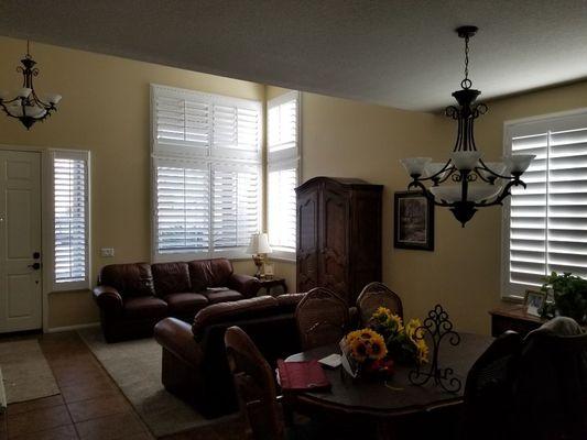 Plantation shutters