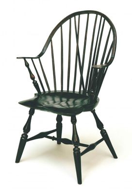 Windsor Continuous arm chair, built with wet dry joinery to last