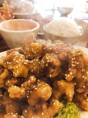 Sesame chicken