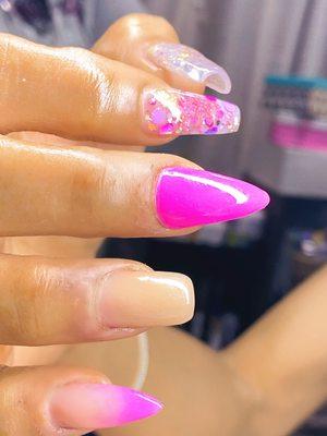 Ready for Summer 
My hands done by me 
Book your appointment ‍