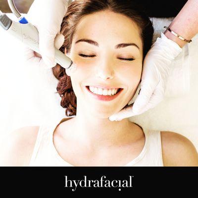 Experience a Hydrafacial today!