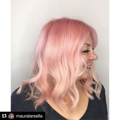 Haircolor and cut by Laura M.