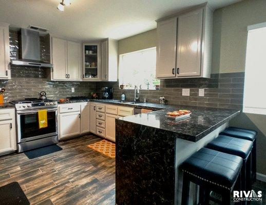 Kitchen Remodel with Fall Decor. Imperial Beach, CA