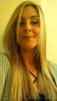 Warm summer blond highlights , love doing her hair , so beautiful