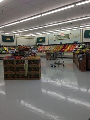 Produce section