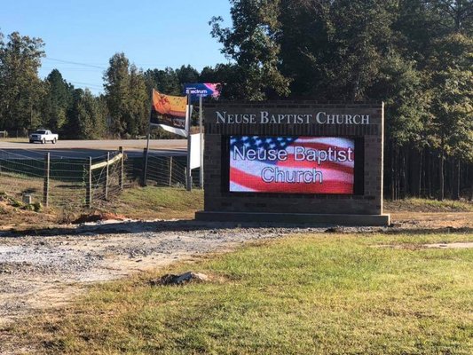 Church sign