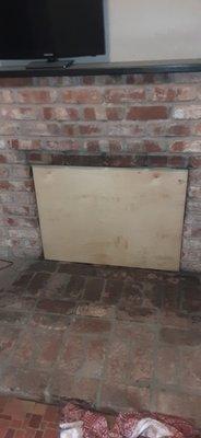 Fireplace out of use? Allow us to keep the critters and cold air out.