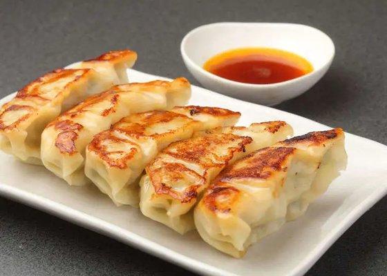 Pork -Corn Pan Fried Dumplings