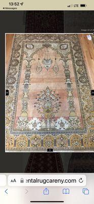 Oriental Rug Care - Long Island