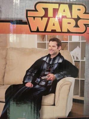 Darth vader sleeve blanket  Being Darth vader !