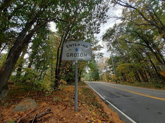 Entering Groton, MA