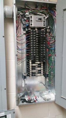 Commercial panel install