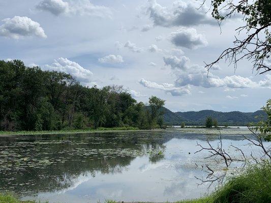 Area where you can place your kayak/canoe