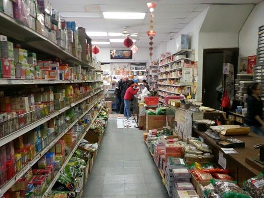 aisle of herbs and medicine