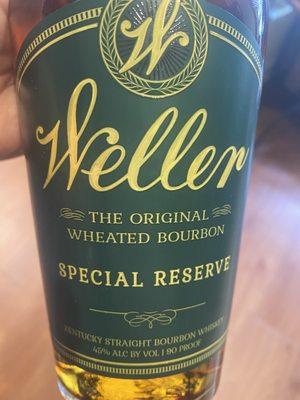 BOURBON: Weller Special Reserve! Amazing price on this hard to get bottle!