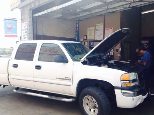 2006 Duramax diesel smog inspection