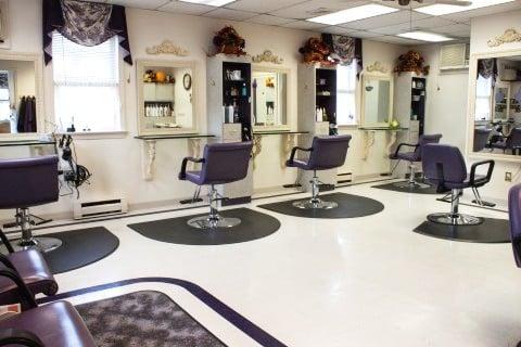 We are a family oriented full service salon that only uses Goldwell Colors.