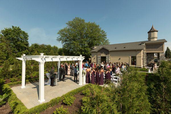 outdoor ceremonies at new chapel