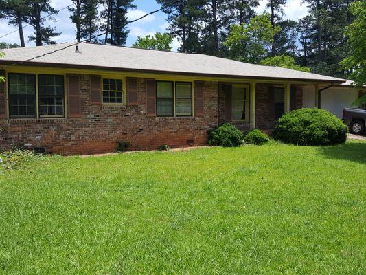 This gentlemen inherited this house and we bought it as is