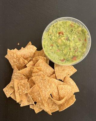 Corn Chips and Guacamole