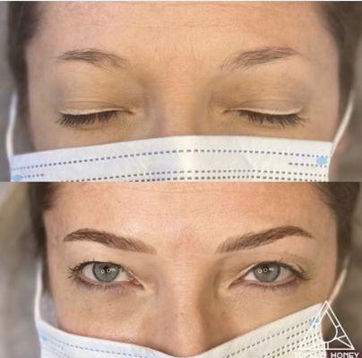 Microblading first session