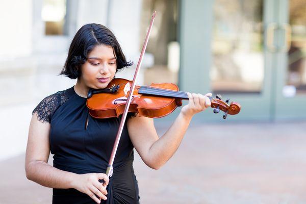 Violin Student at MELC