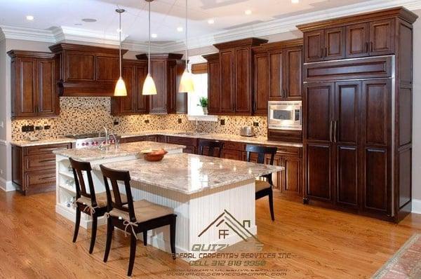 And this kitchen you can see the quality service we offer for our costumer.