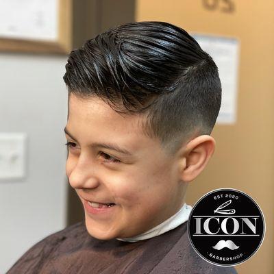 This haircut was done by BARBER JUNIOR 
Service Title: kids Haircut Under 10