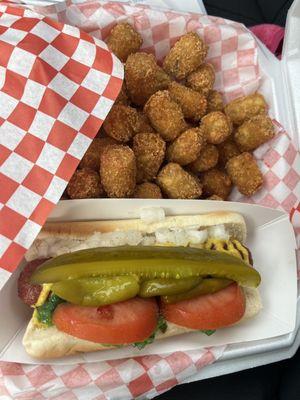 Chicago Dog & Fries Combo