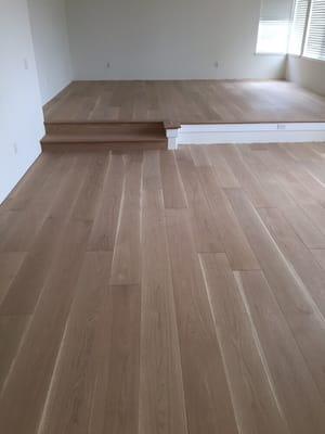 3/4x8" white oak natura